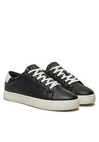 Calvin Klein Jeans Sneakersy YM0YM01164 Czarny. Kolor: czarny. Materiał: skóra #5