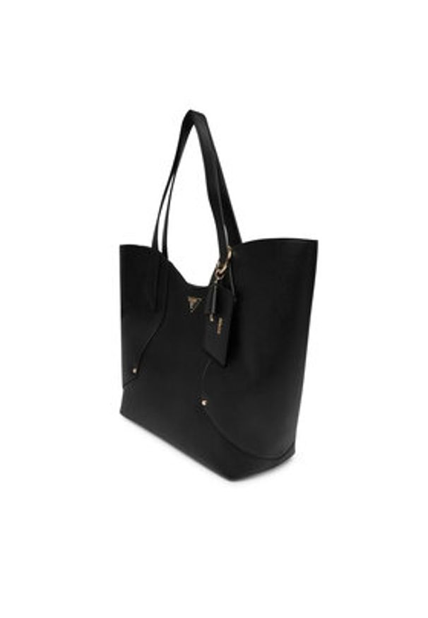 Guess Torebka Darcy HWBG99 14240 Czarny. Kolor: czarny. Materiał: skórzane
