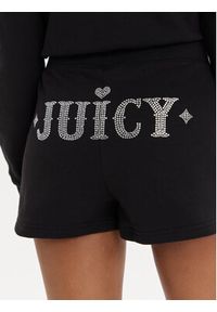 Juicy Couture Szorty sportowe Sully Rodeo JCBHS223825 Czarny Regular Fit. Kolor: czarny. Materiał: bawełna #3