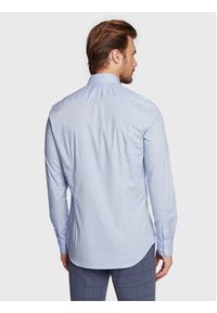 TOMMY HILFIGER - Tommy Hilfiger Koszula MW0MW25040 Błękitny Slim Fit. Kolor: niebieski. Materiał: bawełna #3