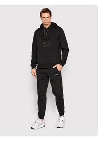 Calvin Klein Spodnie dresowe Micro Logo K10K109940 Czarny Relaxed Fit. Kolor: czarny. Materiał: dresówka, bawełna #4