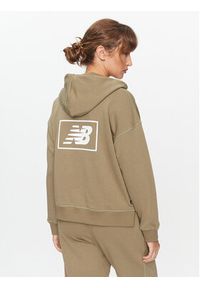 New Balance Bluza Essentials French Terry Hoodie WT33512 Zielony Regular Fit. Kolor: zielony. Materiał: syntetyk #2