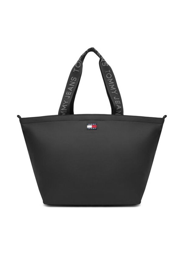 Tommy Jeans Torba Ess Daily Tote AW0AW17891 Czarny. Kolor: czarny