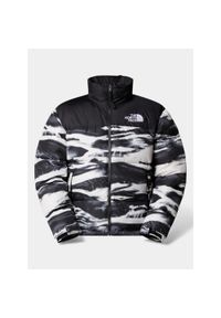 Kurtka Puchowa Męska The North Face M 1996 Retro Nuptse Print. Kolor: czarny, biały, wielokolorowy. Materiał: puch. Wzór: nadruk. Sport: turystyka piesza #1
