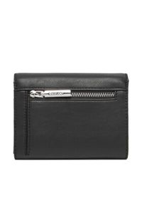 Calvin Klein Mały Portfel Damski Ck Re-Lock Medium Trifold LV04F1035G Czarny. Kolor: czarny. Materiał: skóra #3