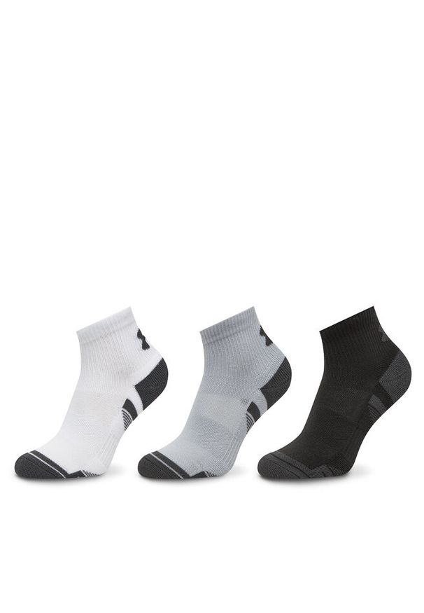 Zestaw 3 par wysokich skarpet unisex Under Armour. Wzór: kolorowy