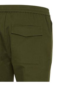 Casual Friday Spodnie materiałowe 20504819 Zielony Regular Fit. Okazja: na co dzień. Kolor: zielony. Materiał: materiał, bawełna. Styl: casual #3