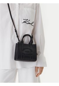 Karl Lagerfeld - KARL LAGERFELD Torebka B1W30042 Czarny. Kolor: czarny. Materiał: skórzane #1