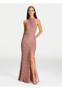 Hey Kyla Sukienka wieczorowa 5AJ006HK Różowy Slim Fit. Kolor: różowy. Materiał: syntetyk. Styl: wizytowy