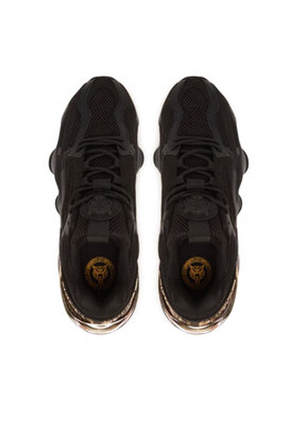 Plein Sport Sneakersy Thunderbeast // GEN.X.05 SAES USC0750 STE003N Czarny. Kolor: czarny. Materiał: materiał
