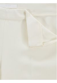 BOSS - Boss Spodnie materiałowe Tiluna_Sidezip2 50405845 Biały Slim Fit. Kolor: biały. Materiał: materiał, syntetyk #4