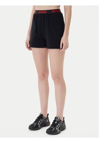 Hugo Szorty sportowe Sporty Logo 50520498 Czarny Regular Fit. Kolor: czarny. Materiał: syntetyk #1