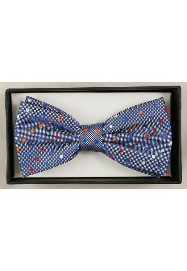 Modna Mucha Męska - Alties - Kolorowe Groszki. Kolor: wielokolorowy. Wzór: kolorowy, grochy. Styl: sportowy, elegancki