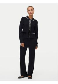 Vero Moda Kardigan Gold 10337626 Czarny Regular Fit. Kolor: czarny. Materiał: syntetyk #5