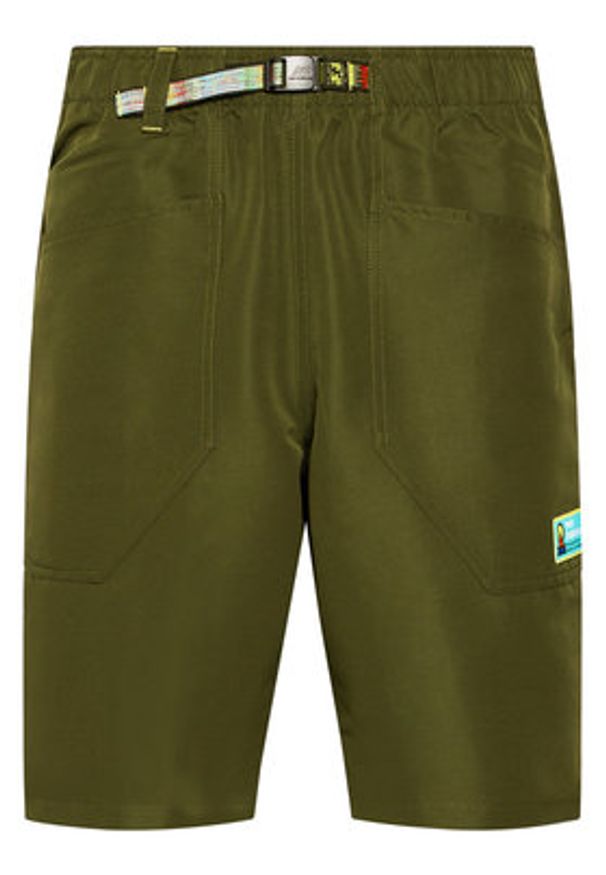 New Balance Szorty sportowe MS01518O Zielony Regular Fit. Kolor: zielony. Materiał: syntetyk. Styl: sportowy