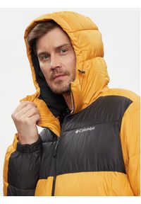 columbia - Columbia Kurtka zimowa Pike Lake™ II Hooded Jacket Żółty Regular Fit. Kolor: żółty. Materiał: syntetyk. Sezon: zima