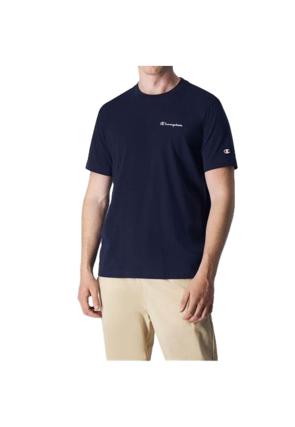 Champion - T-Shirt Mistrz Z Określonym Koszulkiem Dorosłych. Kolor: niebieski