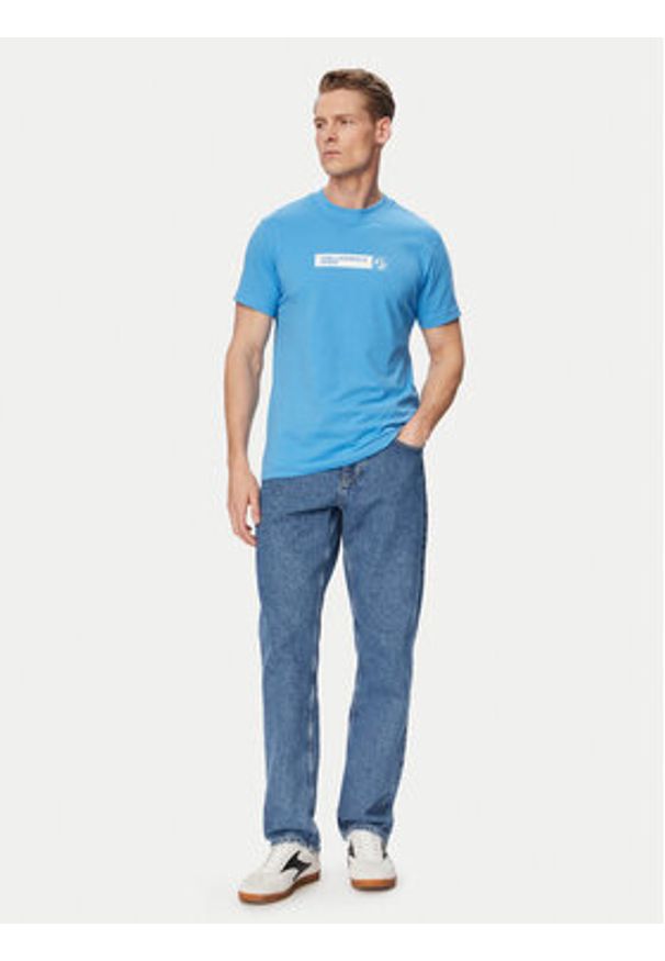 Karl Lagerfeld Jeans Jeansy B2M10107 Niebieski Straight Fit. Kolor: niebieski