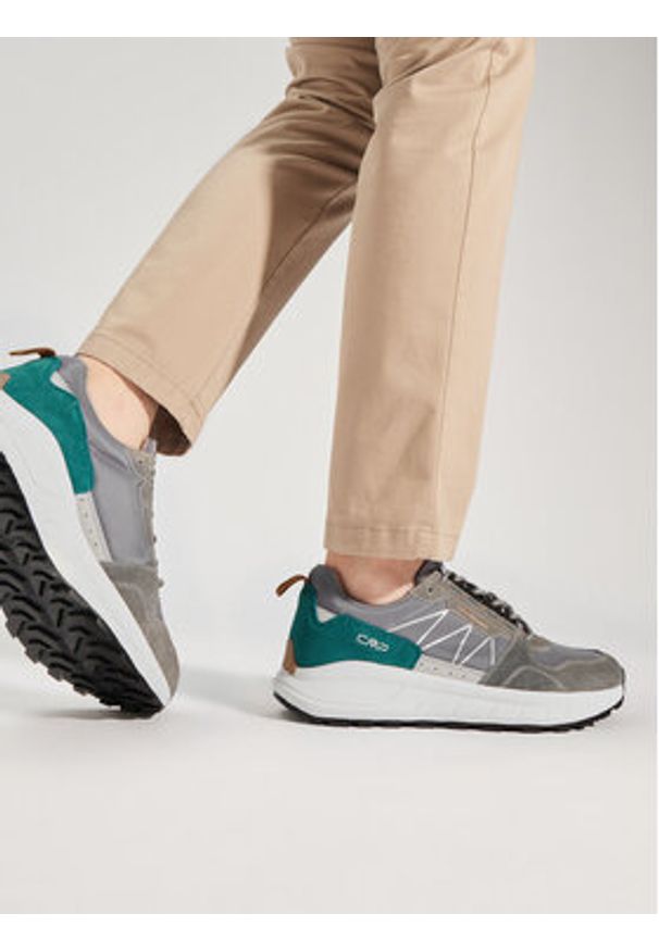 CMP Sneakersy Tykal Lifestyle 3Q89437 Szary. Kolor: szary. Materiał: materiał