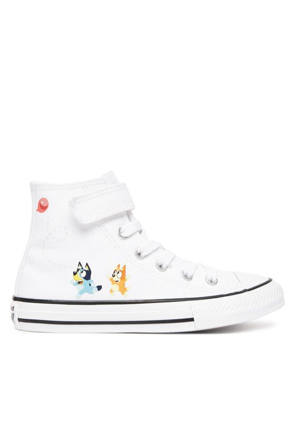 Converse Trampki Converse x Bluey Chuck Taylor All Star Easy On A16715C Biały. Kolor: biały. Materiał: materiał