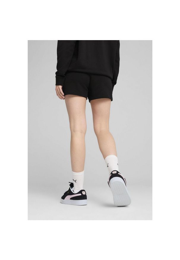 Puma - Damskie szorty z małym logo No. 1 ESS 4'' PUMA Black. Kolor: czarny