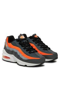 Nike Sneakersy Air Max '95 (GS) 905348 033 Szary. Kolor: szary. Materiał: skóra. Model: Nike Air Max #4