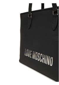 Love Moschino - LOVE MOSCHINO Torebka JC4190PP1NKD000B Czarny. Kolor: czarny. Materiał: skórzane #4