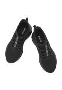 Big-Star - Sneakersy damskie Big Star, cholewka z materiału dopasowujące do stopy miękka wyściółka komfortowa wkładka lekka amortyzująca podeszwa, czarne, UU274. Okazja: na spacer, na co dzień. Kolor: czarny. Materiał: materiał. Szerokość cholewki: normalna. Sport: turystyka piesza #8