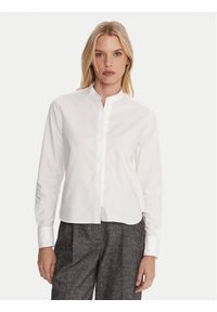 BOSS Koszula Bertyna 50543684 Biały Regular Fit. Kolor: biały. Materiał: bawełna #1