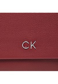 Calvin Klein Torebka Ck Daily Shoulder Bag Pebble K60K612139 Czerwony. Kolor: czerwony. Materiał: skórzane