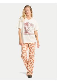 Billabong T-Shirt Oriana EBJZT00474 Beżowy Regular Fit. Kolor: beżowy. Materiał: bawełna #4