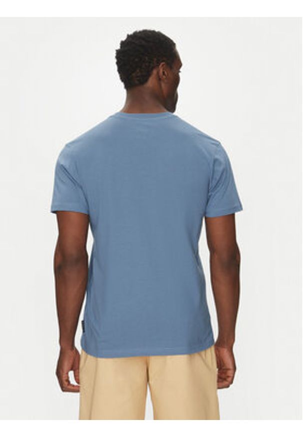 Quiksilver T-Shirt EQYZT07711 Niebieski Regular Fit. Kolor: niebieski. Materiał: bawełna
