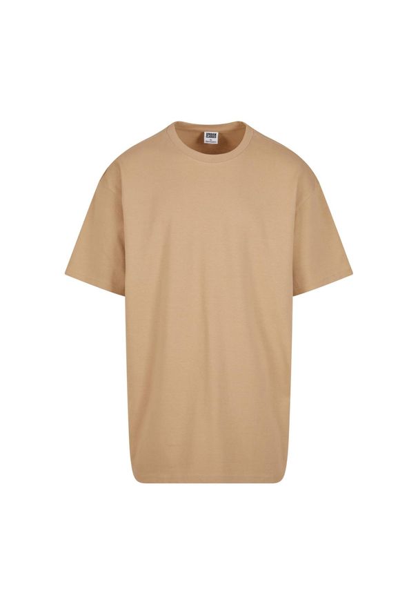 Urban Classics - Męska Koszulka Oversize (zestaw 2 Sztuk). Kolor: beżowy. Sport: turystyka piesza