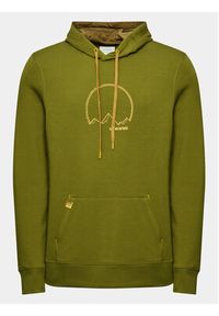 Viking Bluza Bamboo Panaka Hoodie Man 730/25/3888 Zielony Regular Fit. Kolor: zielony #10