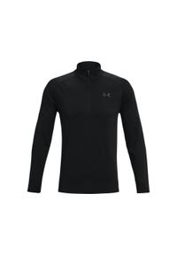 Bluza fitness męska Under Armour Tech 2.0 1/2 Zip. Kolor: szary, wielokolorowy, czarny. Sport: fitness #1