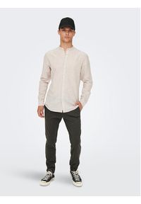 Only & Sons Chinosy 22022911 Szary Tapered Fit. Kolor: szary. Materiał: syntetyk #4