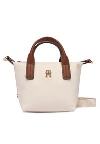 TOMMY HILFIGER - Tommy Hilfiger Torebka Popette Micro Tote AW0AW18368 Écru #1