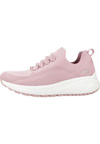 skechers - Kapcie SKECHERS BOBS SPARROW 2.0 ALLEGIANCE Rose. Kolor: różowy. Materiał: tkanina