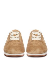 Gino Rossi - GINO ROSSI Sneakersy C-GR025 Beżowy. Kolor: beżowy. Materiał: zamsz, skóra #4