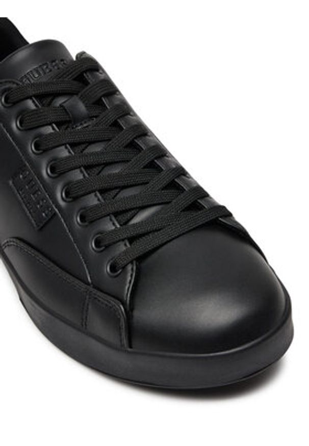 Guess Sneakersy Caserta FMFCAS ELL12 Czarny. Kolor: czarny. Materiał: skóra