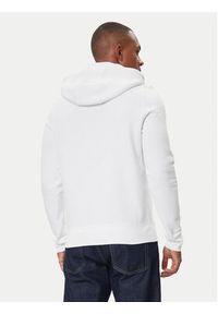 TOMMY HILFIGER - Tommy Hilfiger Bluza Logo MW0MW11599 Biały Regular Fit. Kolor: biały. Materiał: syntetyk #3