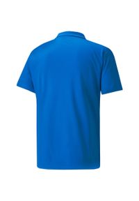 Koszulka męska Puma teamLIGA Sideline Polo. Typ kołnierza: polo. Kolor: niebieski. Sport: piłka nożna #2