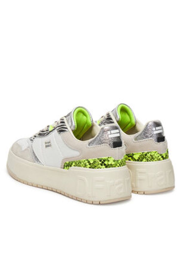 D.Franklin Sneakersy DFSH321097 Kolorowy. Materiał: skóra. Wzór: kolorowy