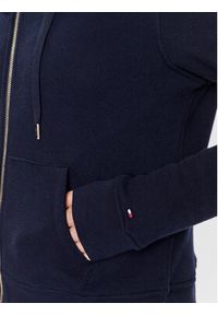 TOMMY HILFIGER - Tommy Hilfiger Bluza 1985 WW0WW39189 Granatowy Regular Fit. Kolor: niebieski. Materiał: syntetyk, bawełna #5