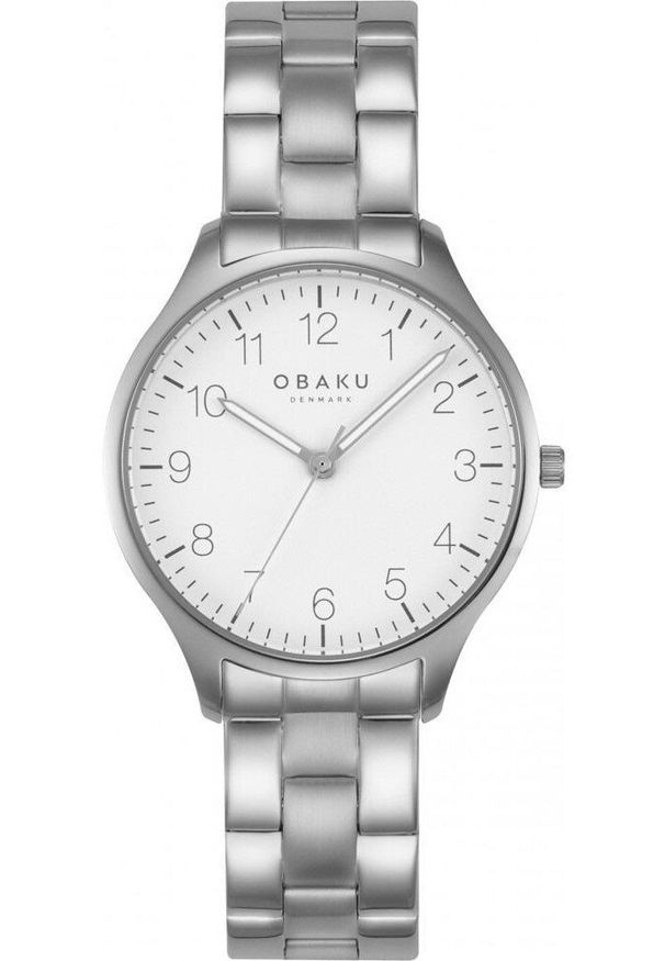 OBAKU - Zegarek damski Obaku Denmark V260LXCWSC-DAF srebrny. Kolor: srebrny