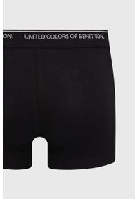 United Colors of Benetton Bokserki męskie kolor czarny. Kolor: czarny. Materiał: bawełna #2