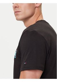 Tommy Jeans T-Shirt Pop Color Flag DM0DM21577 Czarny Regular Fit. Kolor: czarny. Materiał: bawełna #4