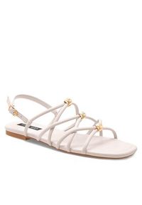 Nine West Sandały 123AL1737 Biały. Kolor: biały. Materiał: skóra #4