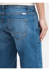 Blend Szorty jeansowe 20716430 Niebieski Slim Fit. Kolor: niebieski. Materiał: bawełna #5