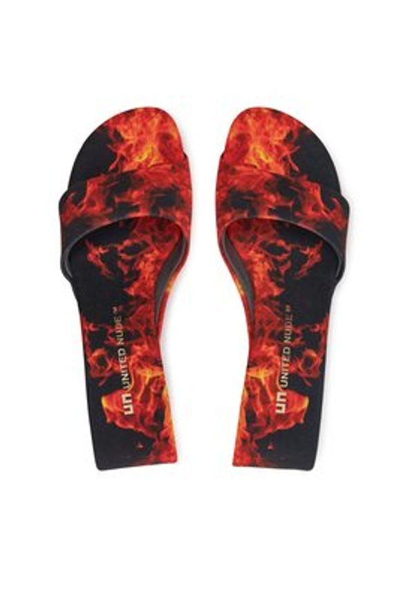United Nude Klapki Mobius Mid 10003813187 Czerwony. Kolor: czerwony. Materiał: skóra